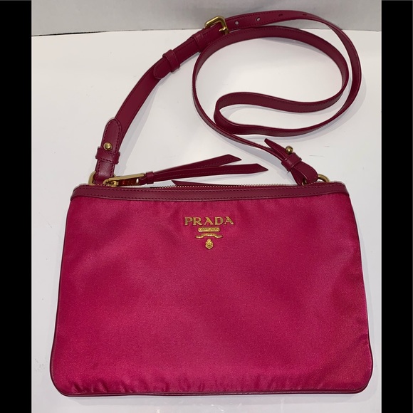 PRADA Tessuto Crossbody Bag